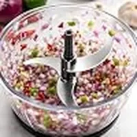 Multi-Purpose Vegetable Chopper with Stainless Steel Blade